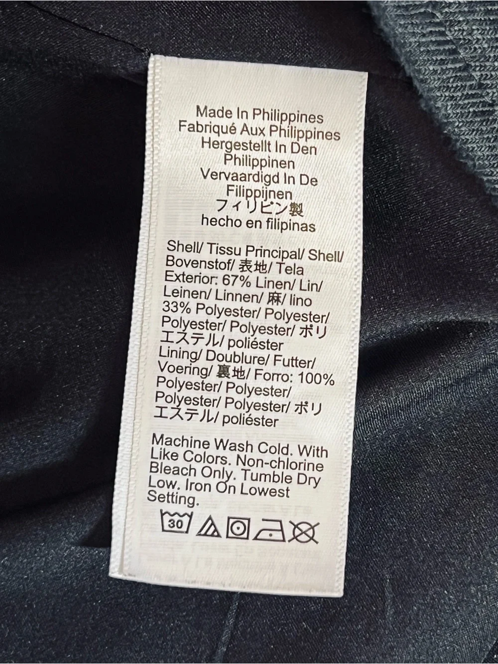 J. Crew Women’s Sz 12 Black Linen Blend Shorts Harbor Pleated Front